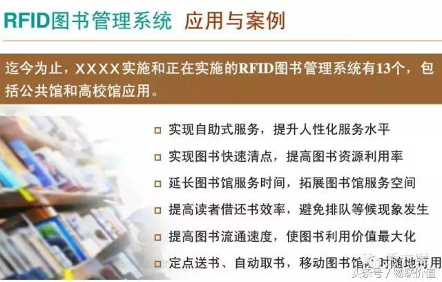 【智慧图书】RFID图书管理系统解决方案(ppt)