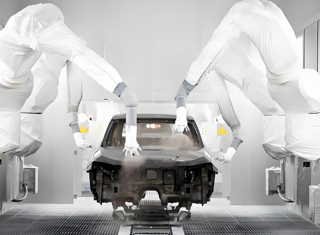 工业射频rfid应用案例：南通某汽车涂装装配线体加工