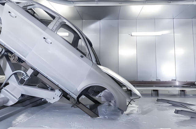 工业射频rfid应用案例：南通某汽车涂装装配线体加工